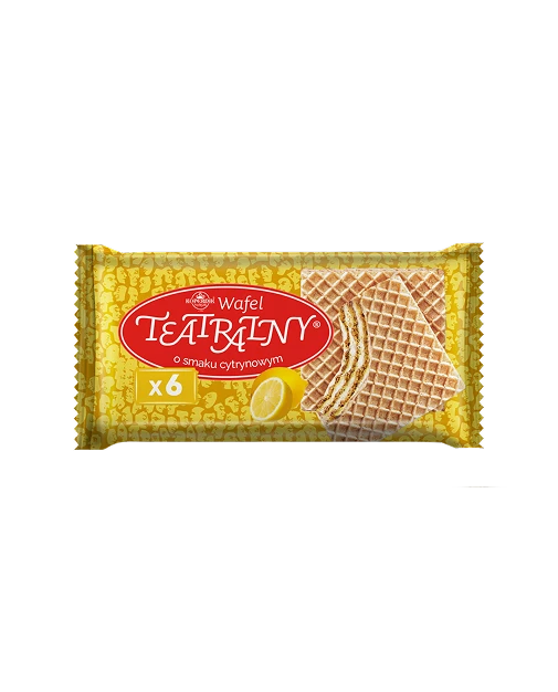 Wafel Teatralny cytrynowy